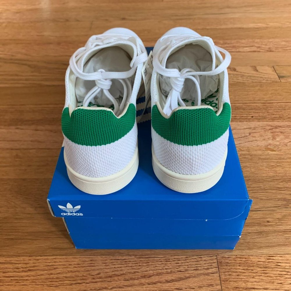 Adidas Stan Smith OG PK White / Green Mens Shoes - Picture 4 of 7